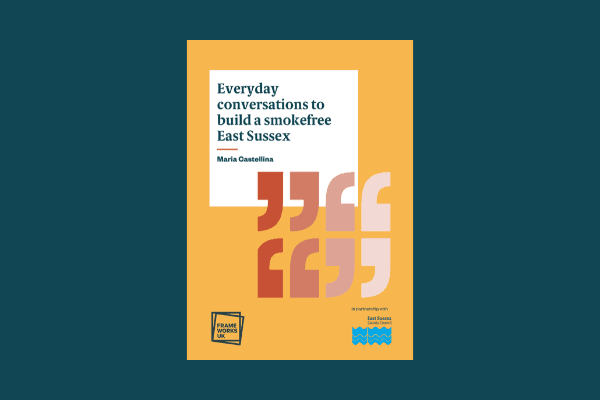 Everyday conversations to build a smokefree East Sussex.